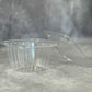 16 oz Clear Plastic Container with Lid - 250 Pieces