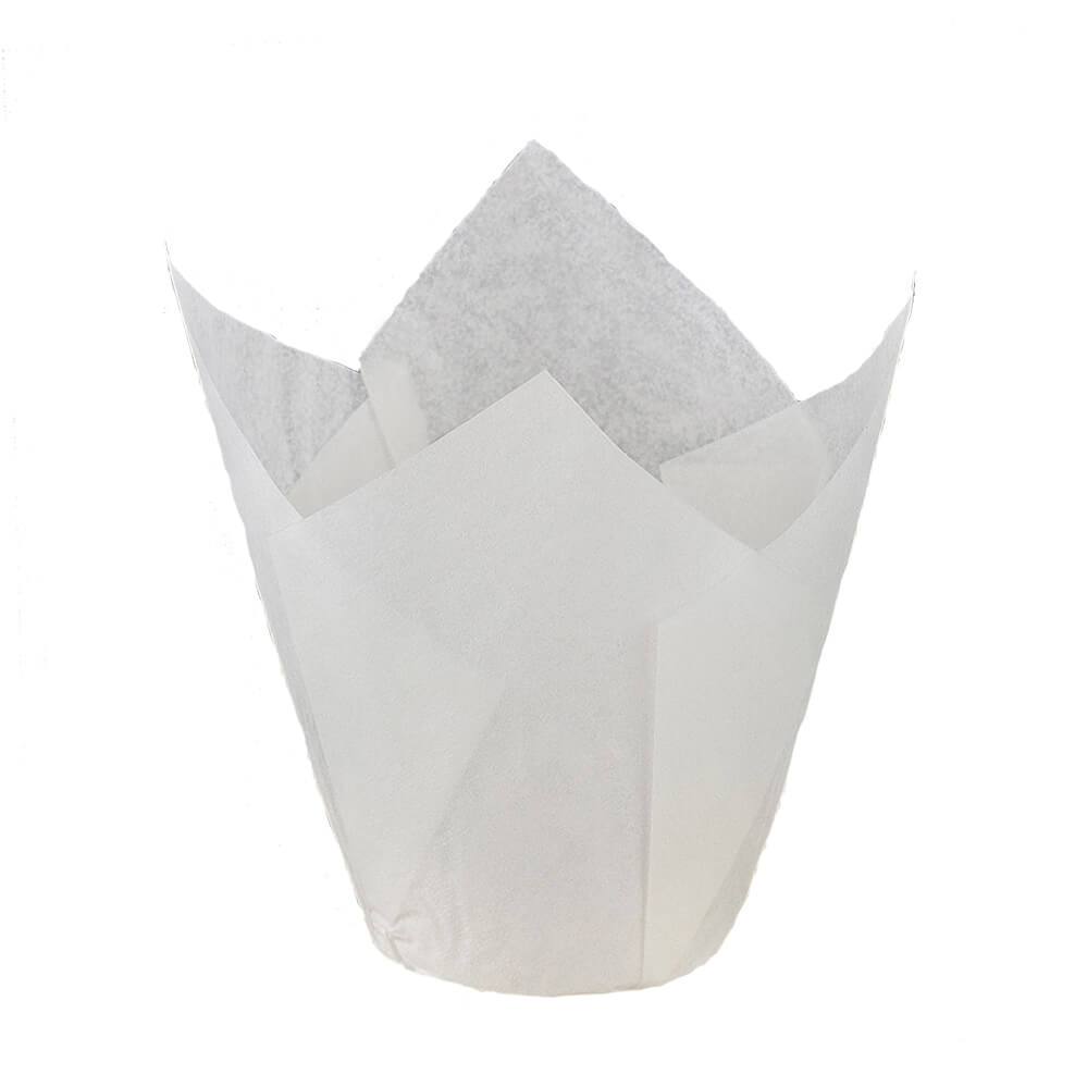 White Tulip Baking Cup (Various Options)