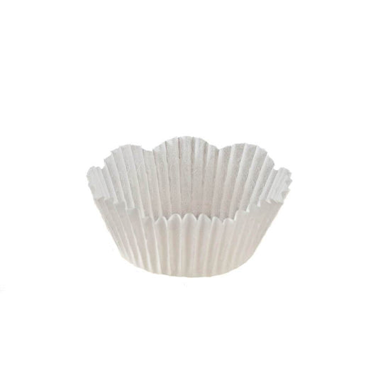 White Petal Baking Cup