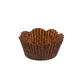 Brown Petal Baking Cup