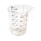 1 Cup Measuring Cup, Plastic, Color Graduations