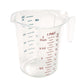 1pt Measuring Cup, Plastic, Color Graduations