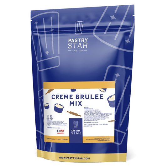 Pastry Star Creame Brulee Mix 10lbs.