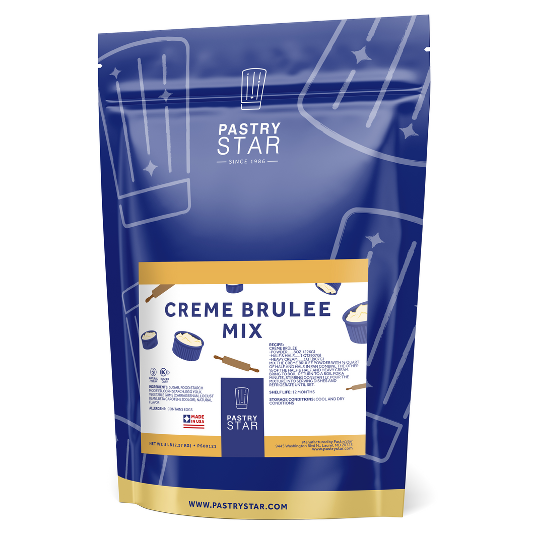 Pastry Star Creame Brulee Mix 10lbs.
