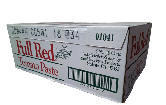 Full Red Tomato Paste 6 / 10 Lb Cans