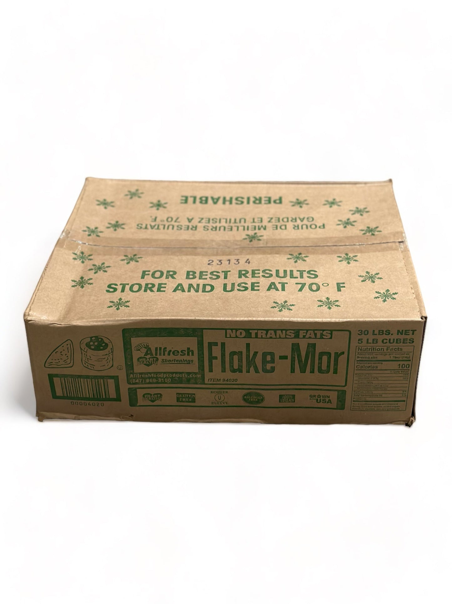 Flake-Mor Vegetable Shortening