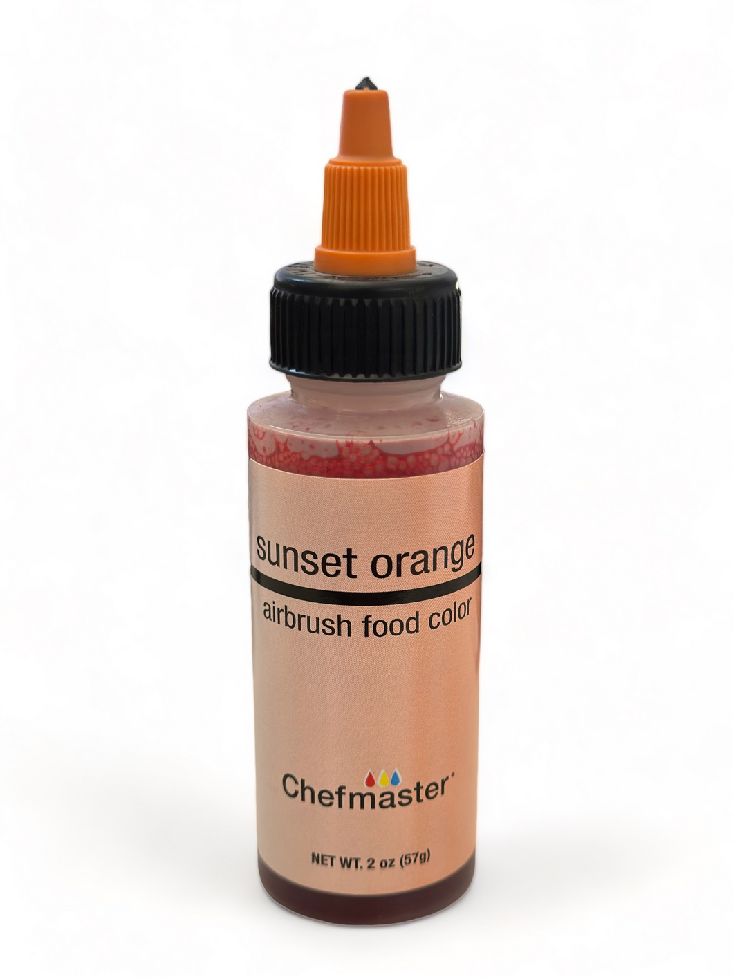 2 oz Sunset Orange Airbrush Food Coloring