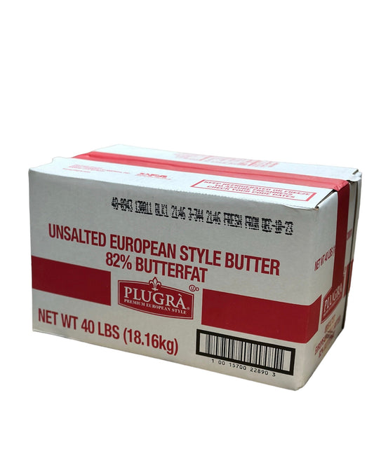 Butter (Sweet) Bulk 82% PLUGRA 40 LB