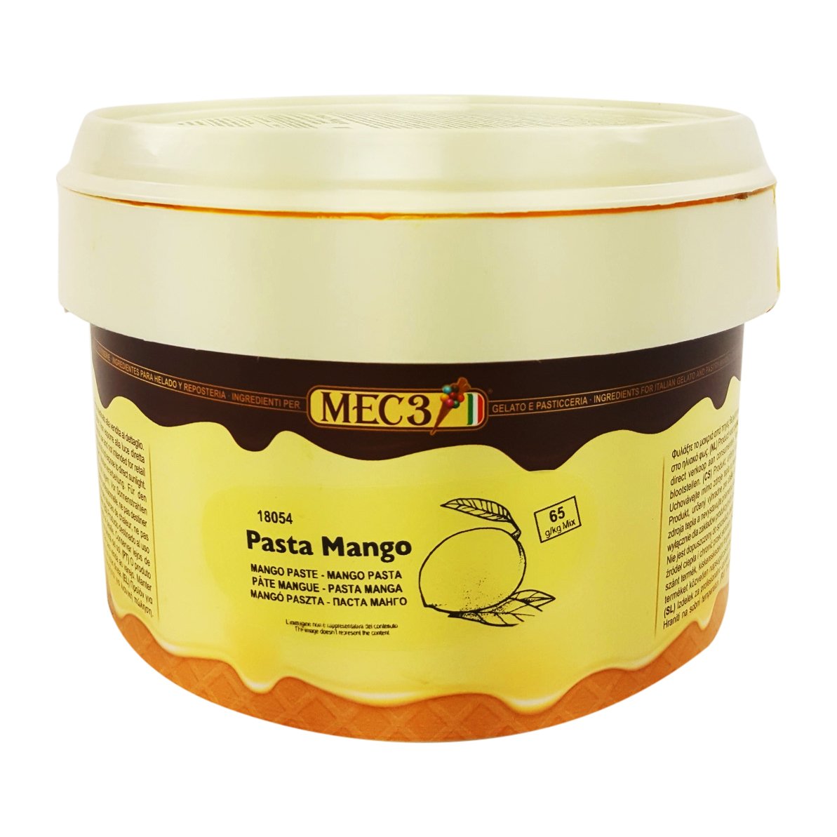 MEC3 Mango Gelato & Pastry Paste