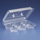 Multiple Cavity Clear Hinged Tray