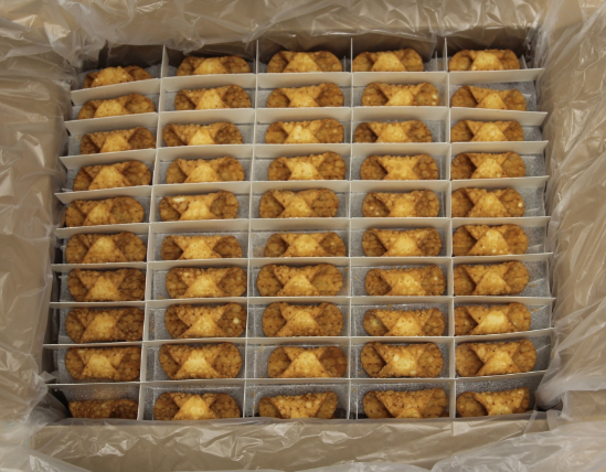 Small - Plain Cannoli Shells - 200/3