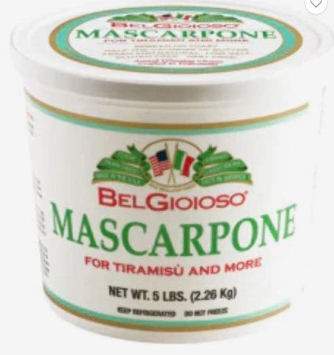 Mascarpone Cheese - 4/5 lb