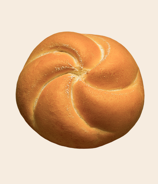 Jumbo Kaiser Frozen Roll P&B - 144 CT