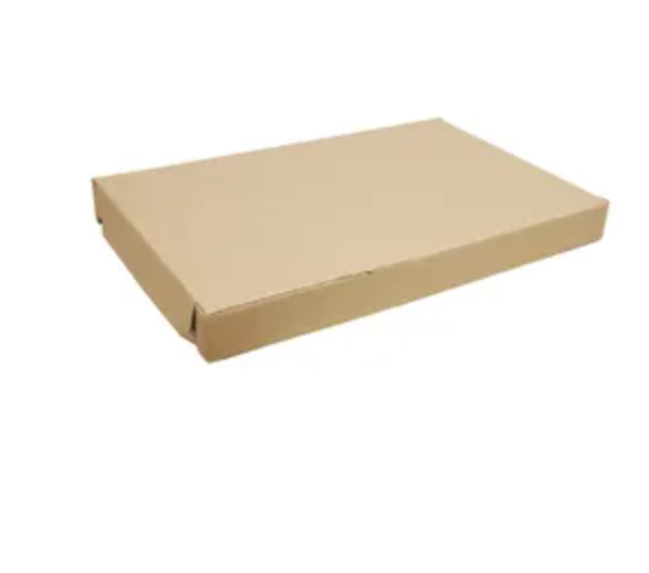 28" Kraft Rectangle Corrugated Top Box