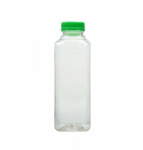 Clear Pet Bottle w/caps - 12 oz [228 QTY]