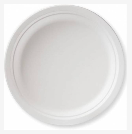 9" Plate Peace Eco Friendly - 500 Pieces