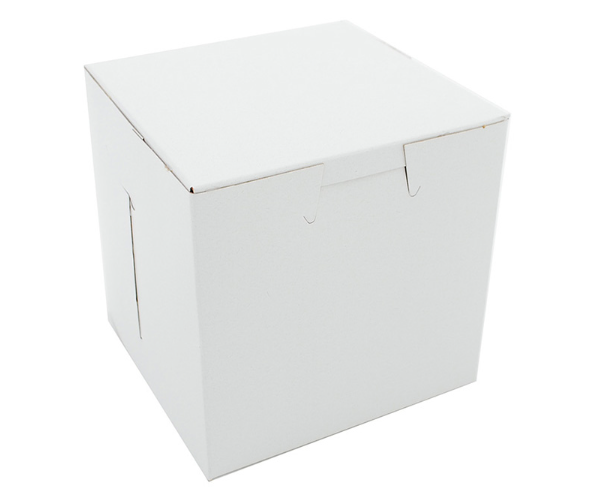 4 X 4 X 4 White Cake Boxes - 200 Count