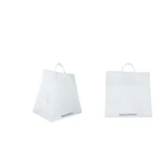 14X10X14.75X10 White Plastic Shopper Bag 200/Case