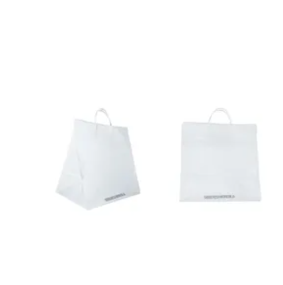 14X10X14.75X10 White Plastic Shopper Bag 200/Case