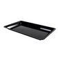 18" X 12" Black Rectangular Catering Tray - 20 Qty
