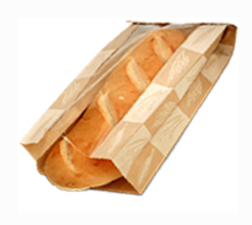 EcoCraft Breadbag 8X3.5X15 - 500 Pieces