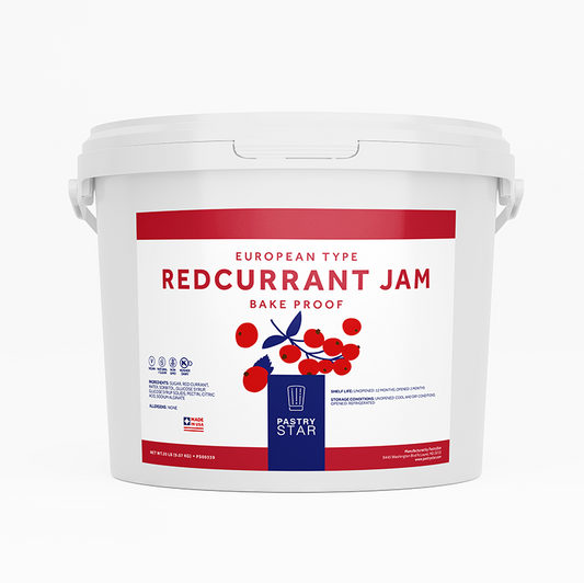 Pastry Star Redcurrant Jam 20 lb