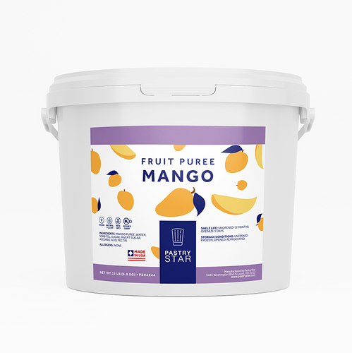 Pastry Star Mango Puree 15 LBS