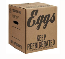 EGGS EXTRA LGE AA *HALF CASE* - 15 dozen - LOCAL DELIVERY ONLY