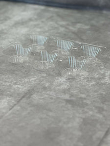 6 Cavity Clear Muffin Tray - 1050 Pieces