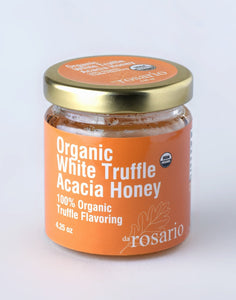 100% Organic White Truffle Acacia Honey