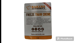 Freeze Thaw Creme Filling 5 LB