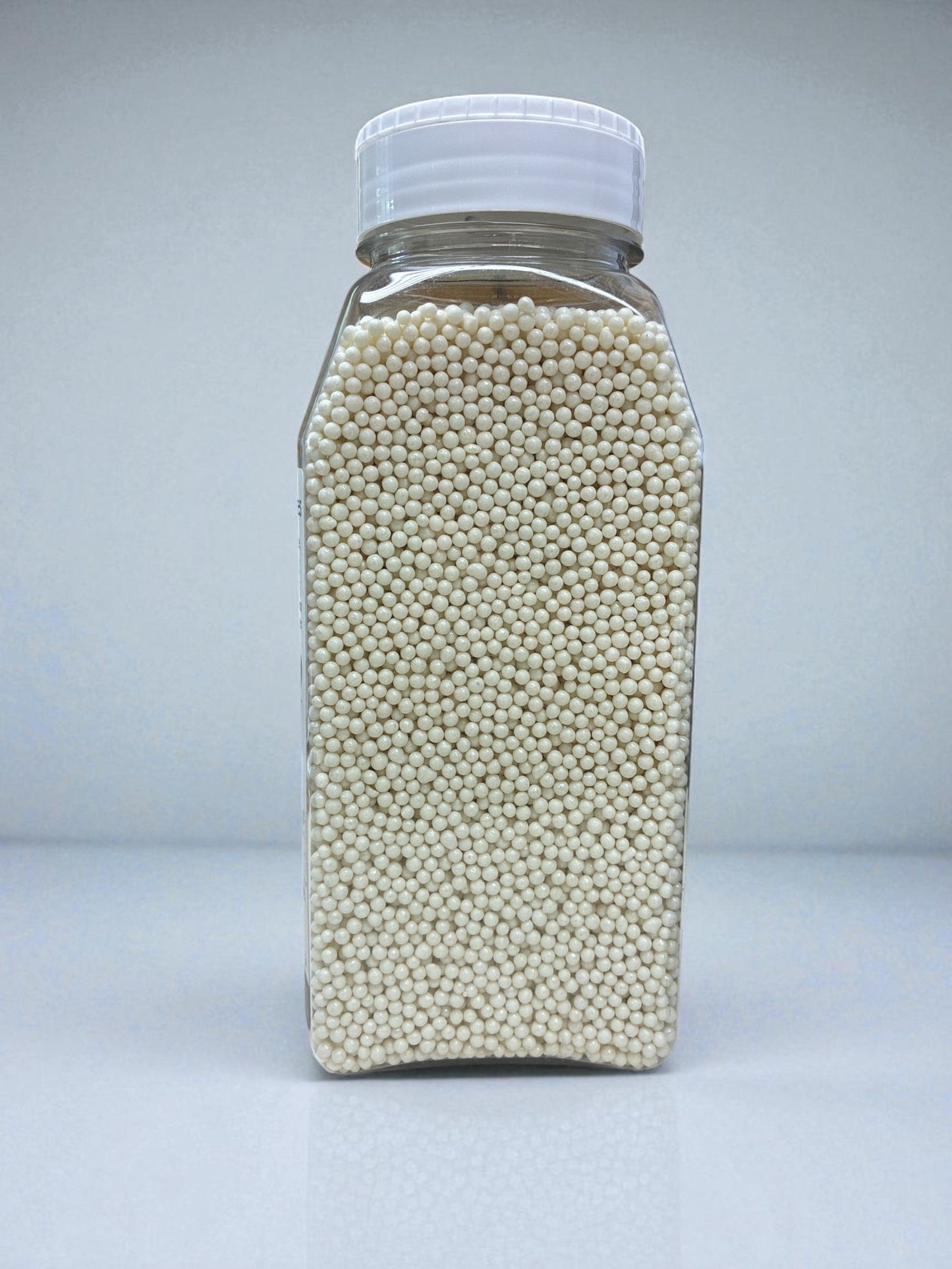 White Pearl Grande Nonpareils – 29 oz