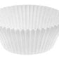 Baking Cups - White - 3.5" bottom - 5000 Qty