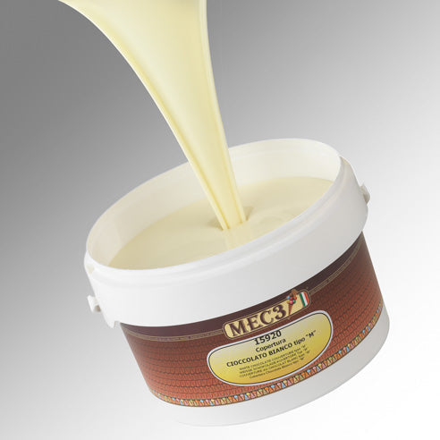 MEC3 White Chocolate Flavor Coating Type "M" Gelato Paste