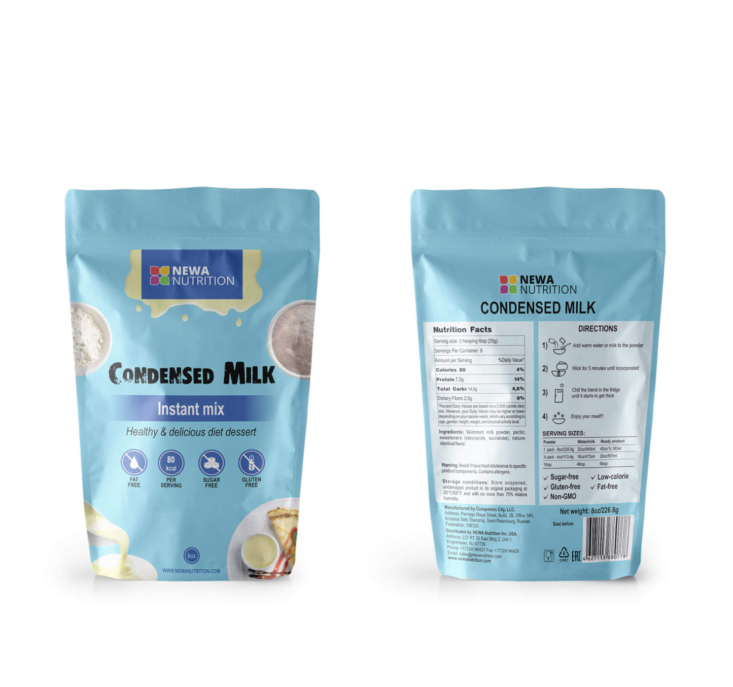 Sugar-Free Condensed Milk Mix