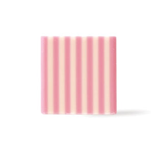 Domino White/Pink Chocolate Decor