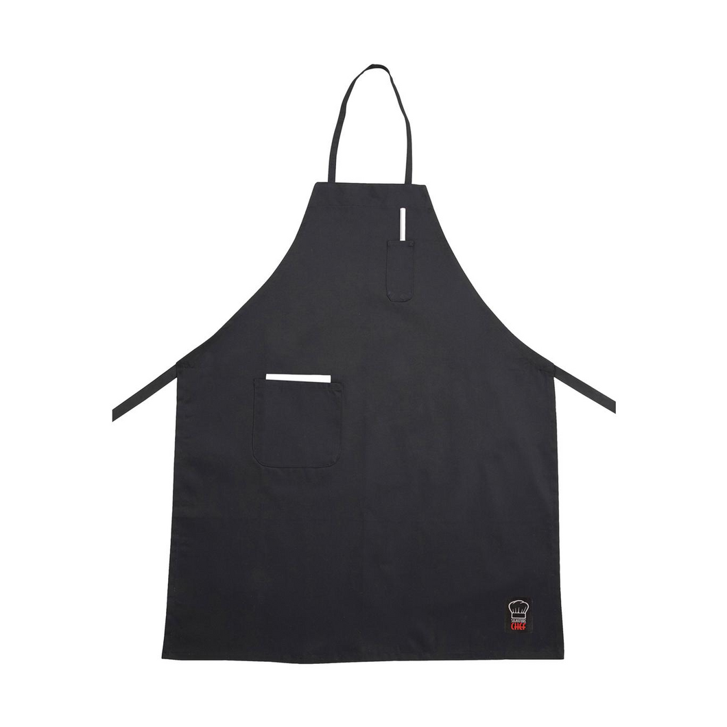 Winco BA-PBK Full Length Bib Apron