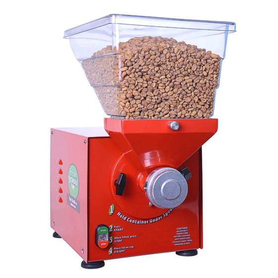Red Painted Olde Tyme Nut Grinder PN2 (PRE-OWNED)