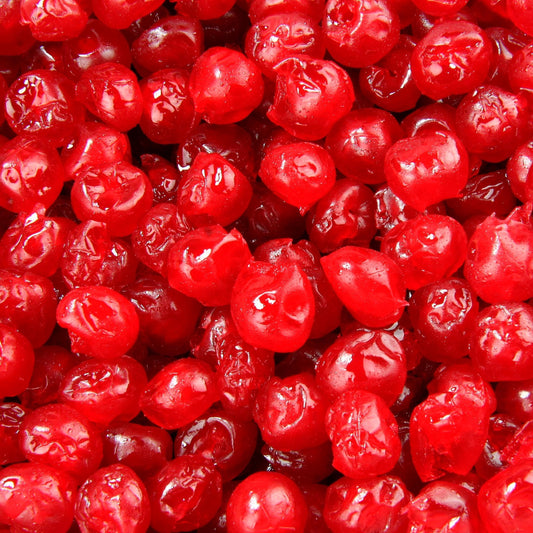 Whole Glace Red Cherries