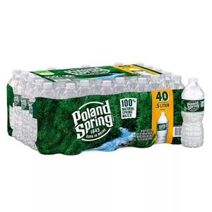 Poland Spring 100% Natural Spring Water (16.9oz / 40pk)