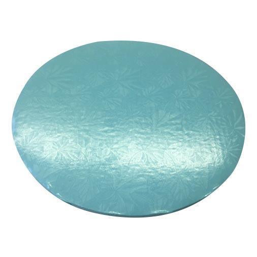 Round Blue Cake Drums - 12" x 12"