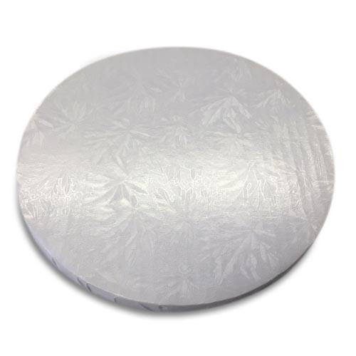 Round Silver Cake Drums - 16" x 16"