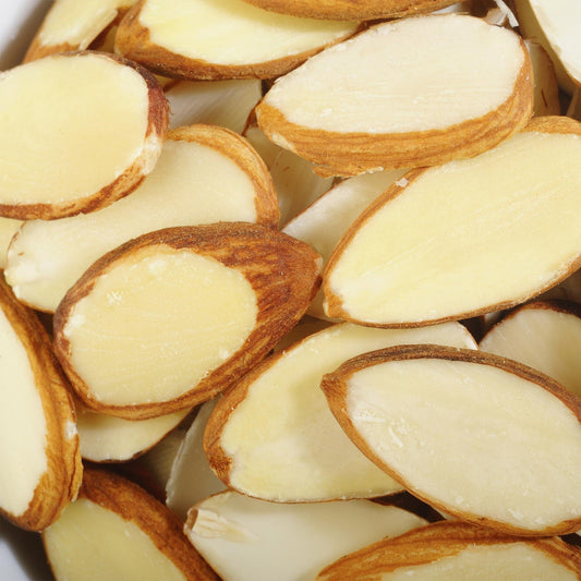 Sliced Almonds (Natural With Skin)