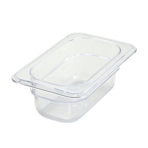 Winco SP7902 - Poly-Ware 1/9 Size Food Pan 2 1/2