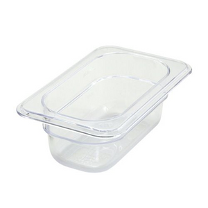 Winco SP7902 - Poly-Ware 1/9 Size Food Pan 2 1/2" Deep