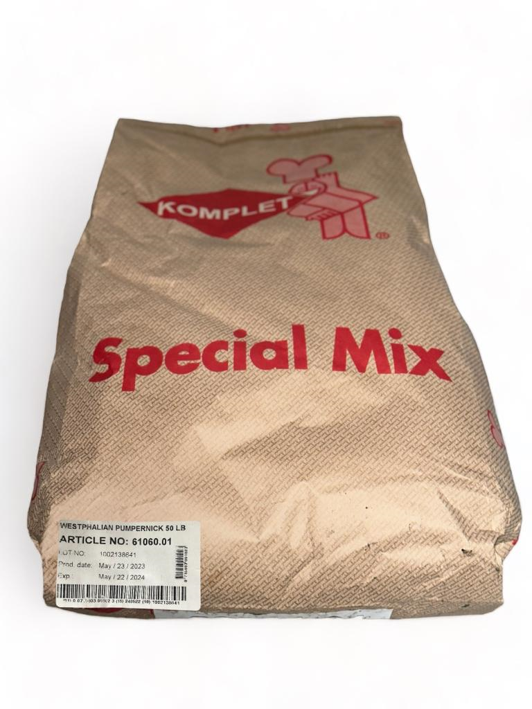 A&S Westphalian Pumpernickel Mix 50 lbs.